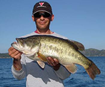 Tropy lagremouth caught on Clear Lake about 2 hours from Sacramento, CA